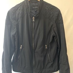 VGW-Banana Republic black nylon jacket